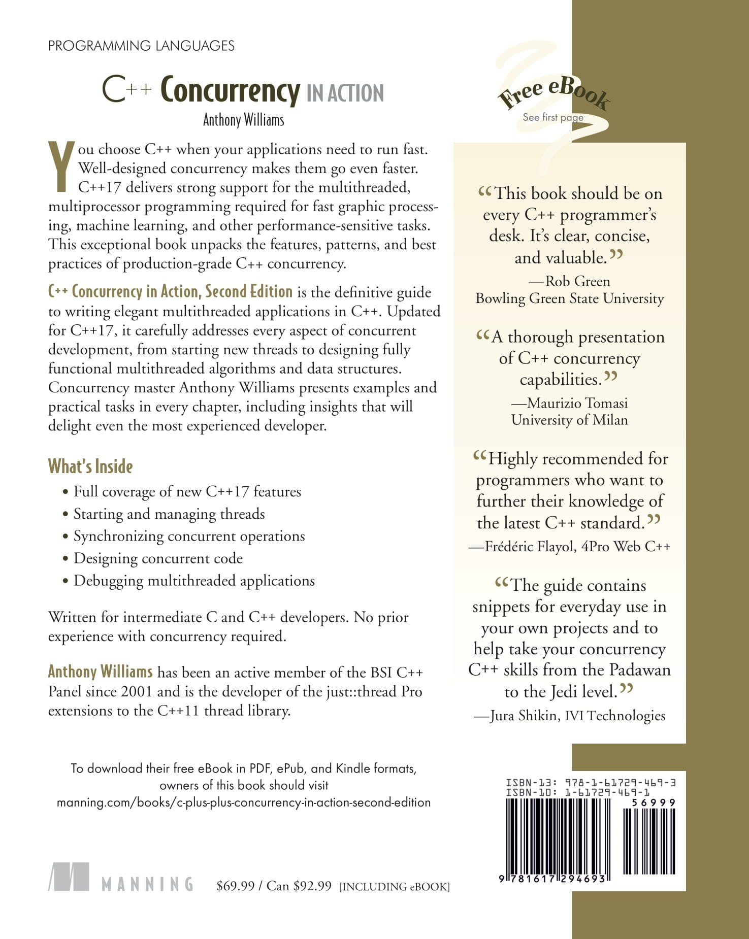 C++ Concurrency in Action 2nd Edition by Anthony Williams
