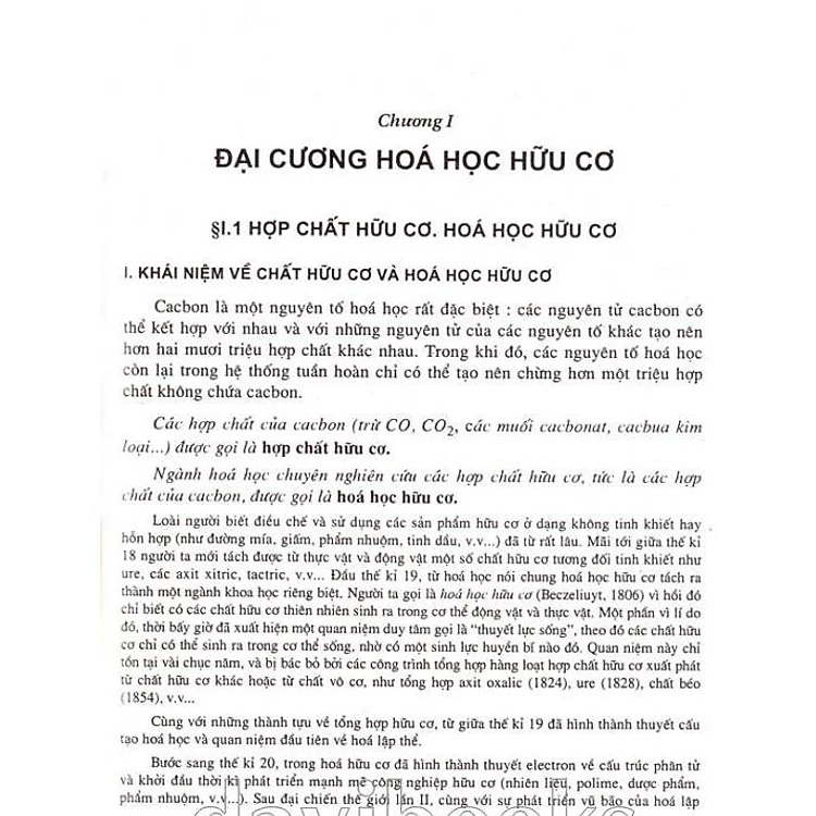 Sách Tài Liệu Chuyên Hóa Học 11 -12 Tập 1 - Hóa Học Hữu Cơ - Trần Quốc Sơn