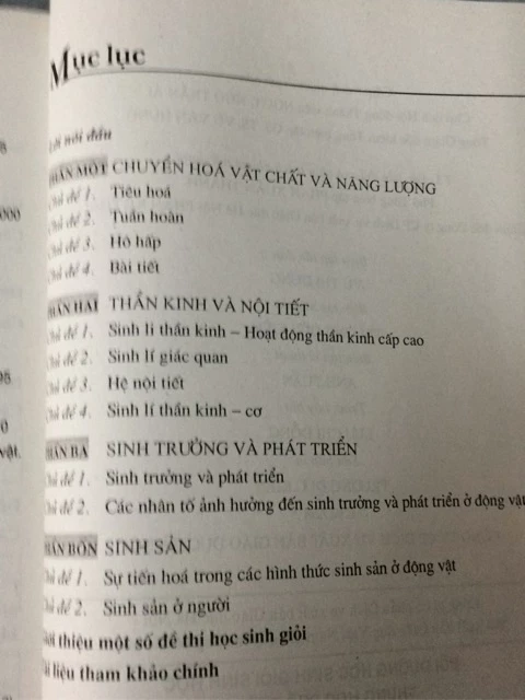 BỒI DƯỠNG HỌC SINH GIỎI Sinh học trung học phổ thông - Sinh Lí Học Động Vật