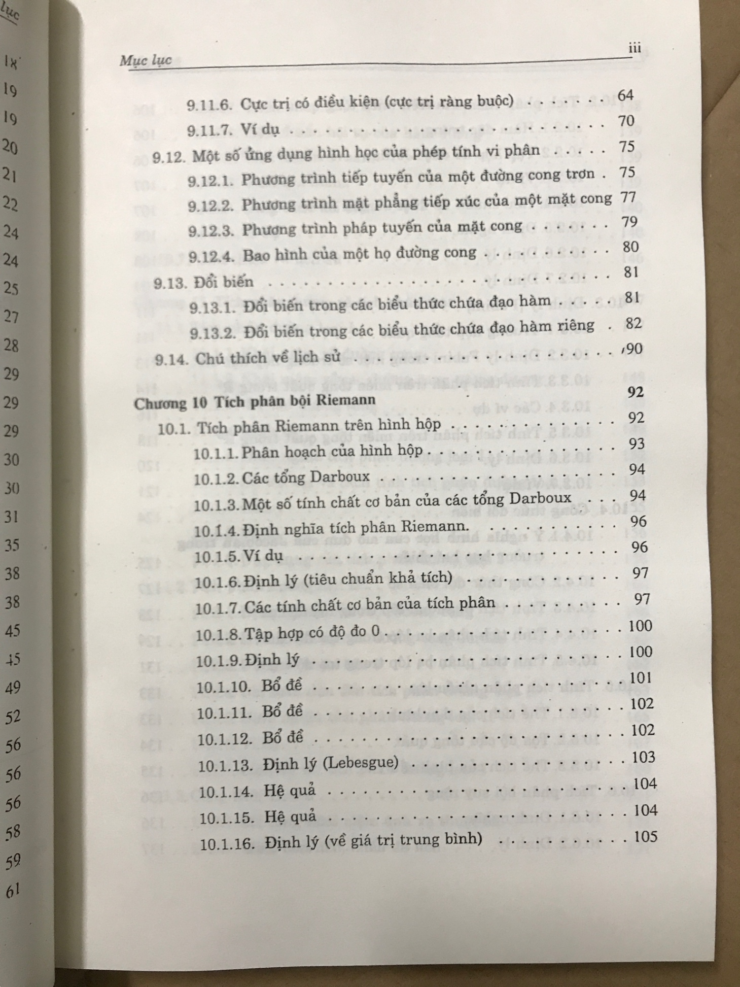 Bài giảng Giải Tích tập II - Nguyễn Duy Tiến chủ biên