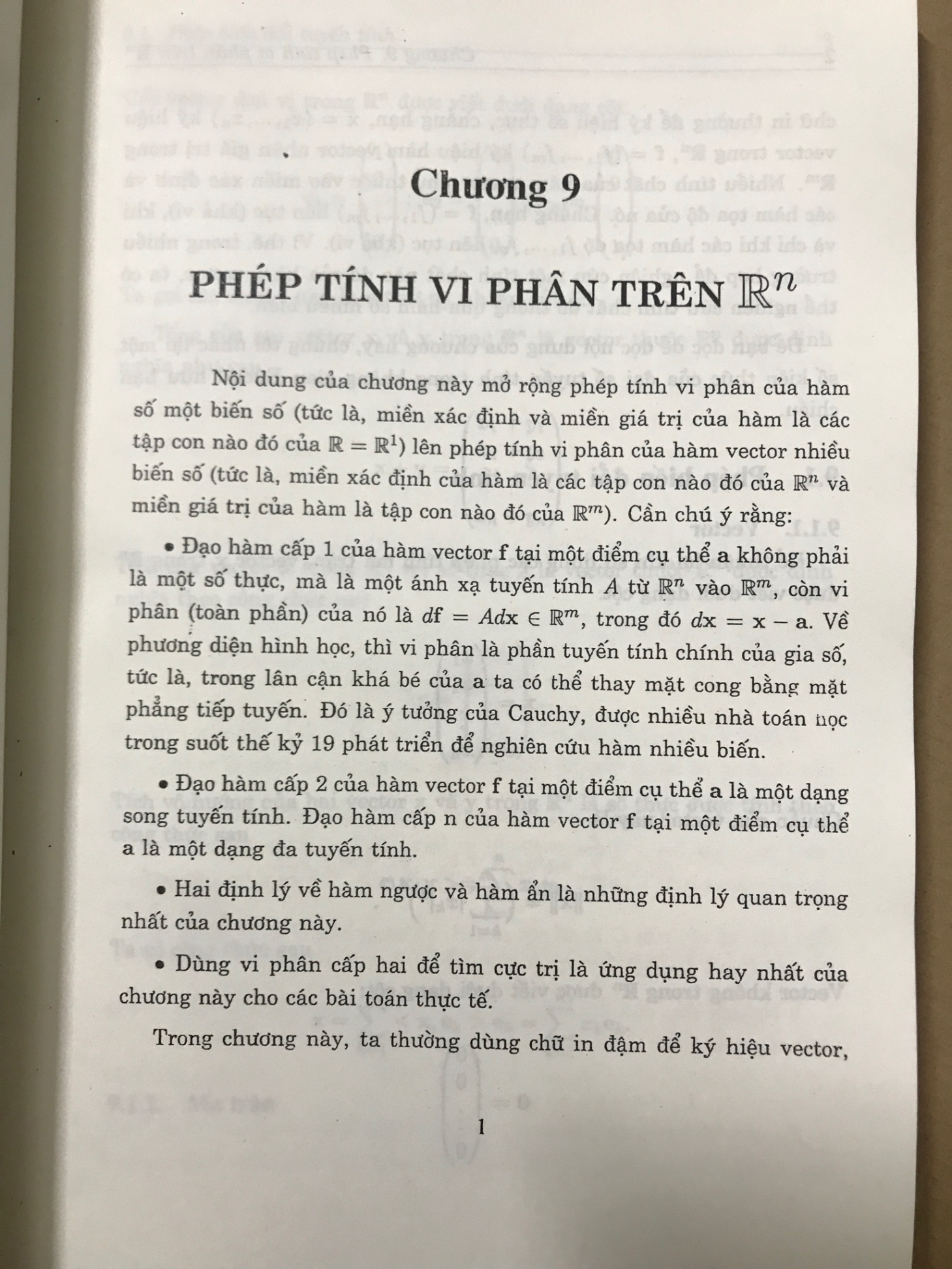 Bài giảng Giải Tích tập II - Nguyễn Duy Tiến chủ biên