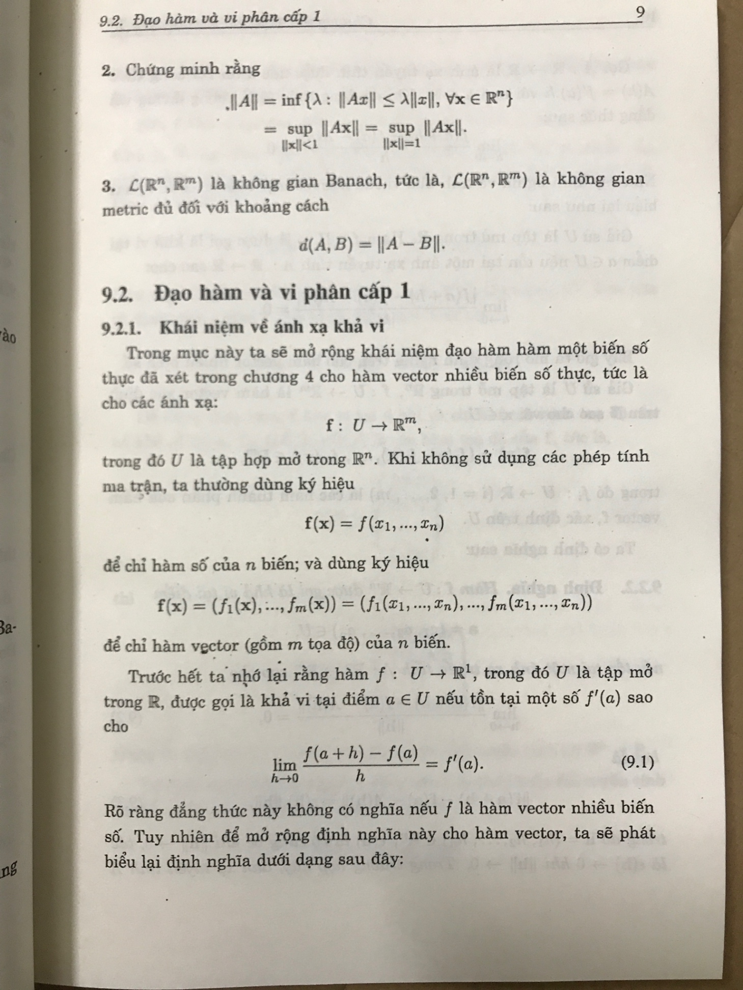 Bài giảng Giải Tích tập II - Nguyễn Duy Tiến chủ biên