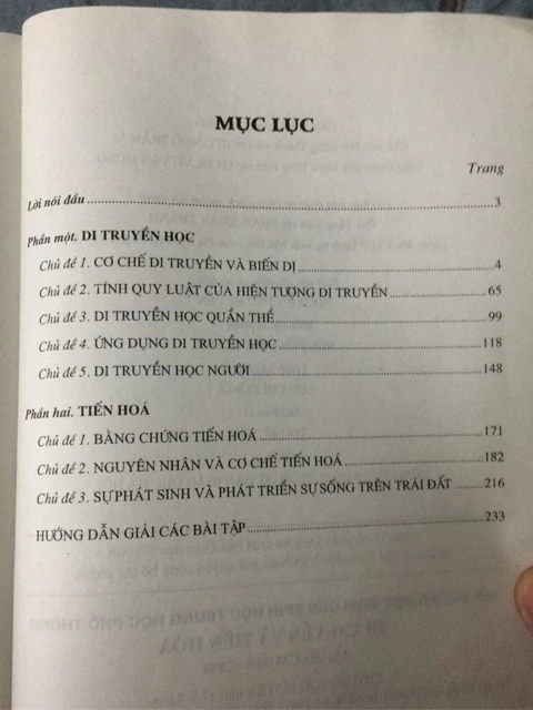 BỒI DƯỠNG HỌC SINH GIỎI Sinh học trung học phổ thông - Di truyền và tiến hóa