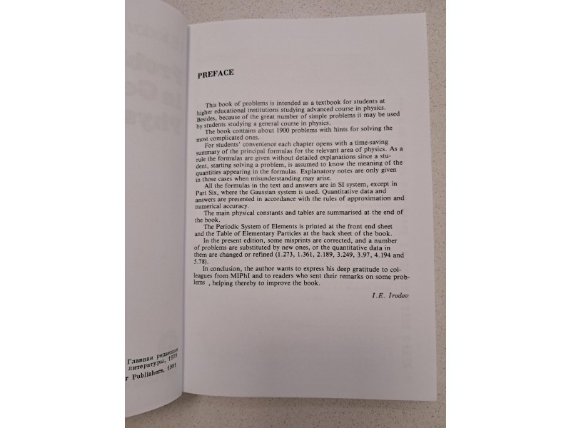 Problems in General Physics - I.E.Irodov