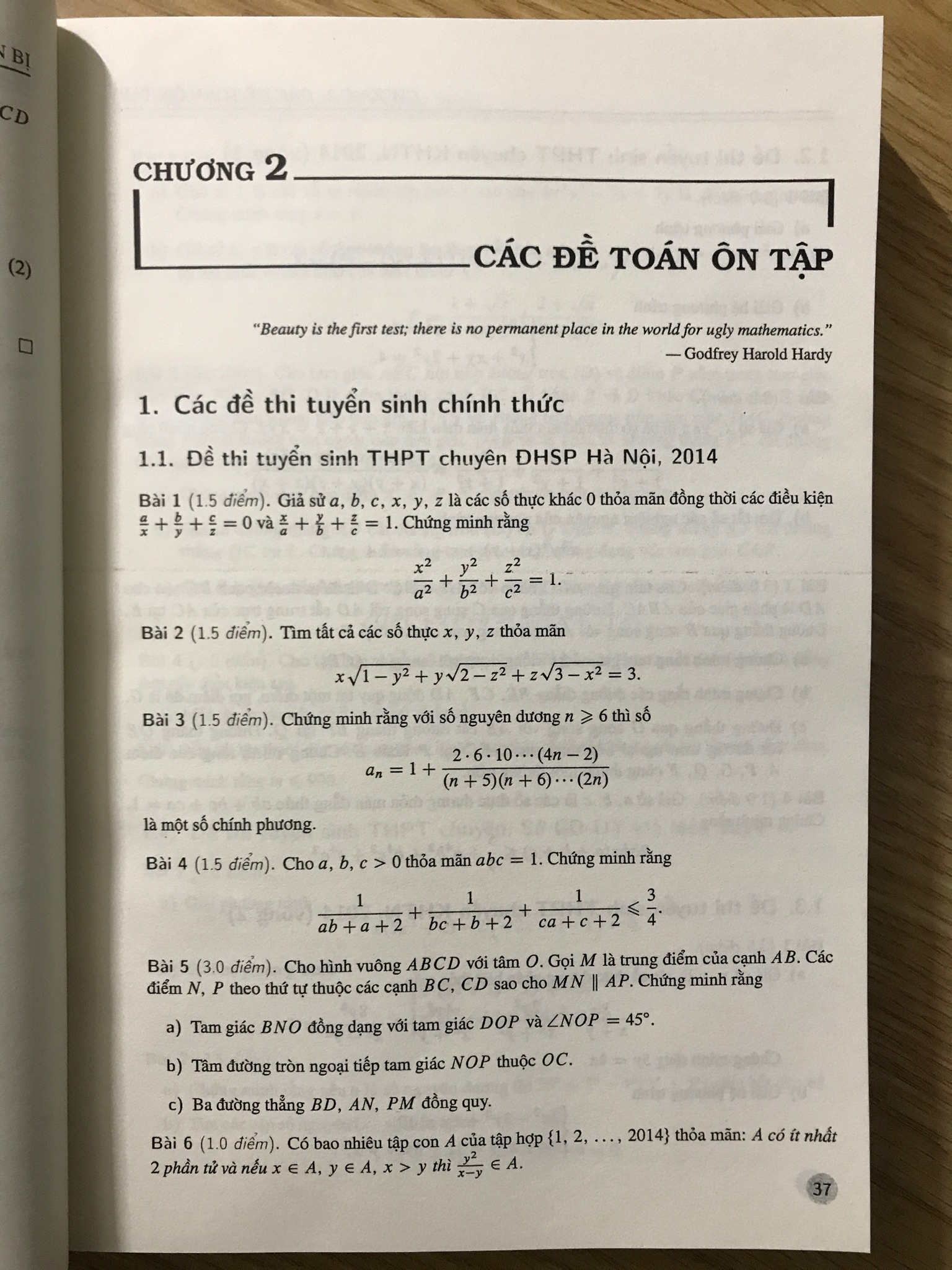 96+ Đề ôn luyện chuyên Toán (Dành cho học sinh chuyên Toán, chuyên Tin) Võ Quốc Bá Cẩn