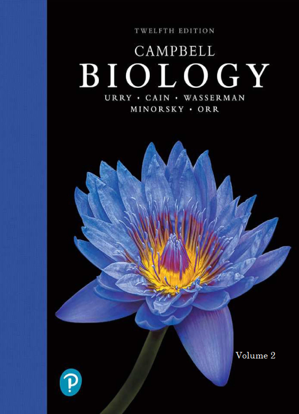 Campbell Biology 12th Edition (Pearson 2020) - Volume 2 - IN MÀU