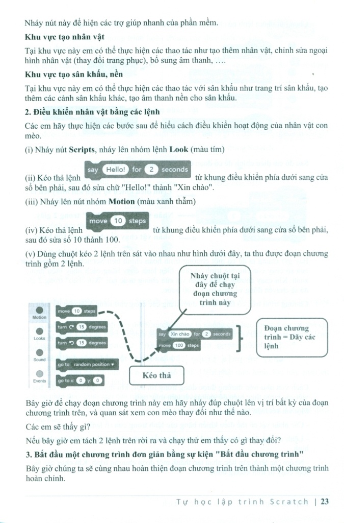 Tự Học Lập Trình Scratch - Bùi Việt Hà