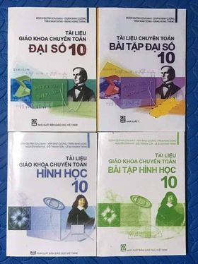 Combo TÀI LIỆU CHUYÊN TOÁN Lớp 10 (Bộ 4 Cuốn) -B5