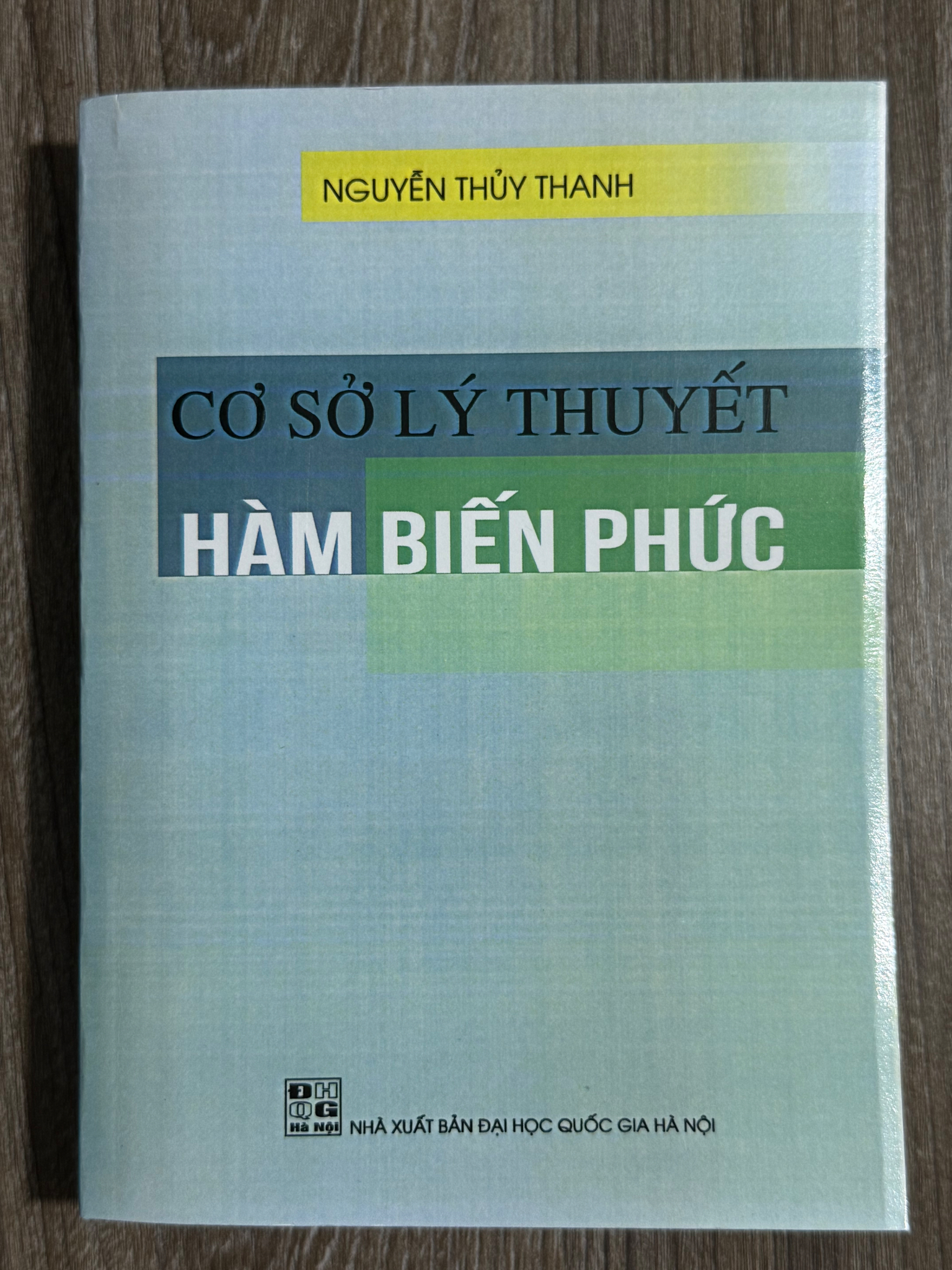 Cơ Sở Lý Thuyết Hàm Biến Phức - Nguyễn Thủy Thanh