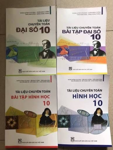 Combo TÀI LIỆU CHUYÊN TOÁN Lớp 10 (Bộ 4 Cuốn) -B5