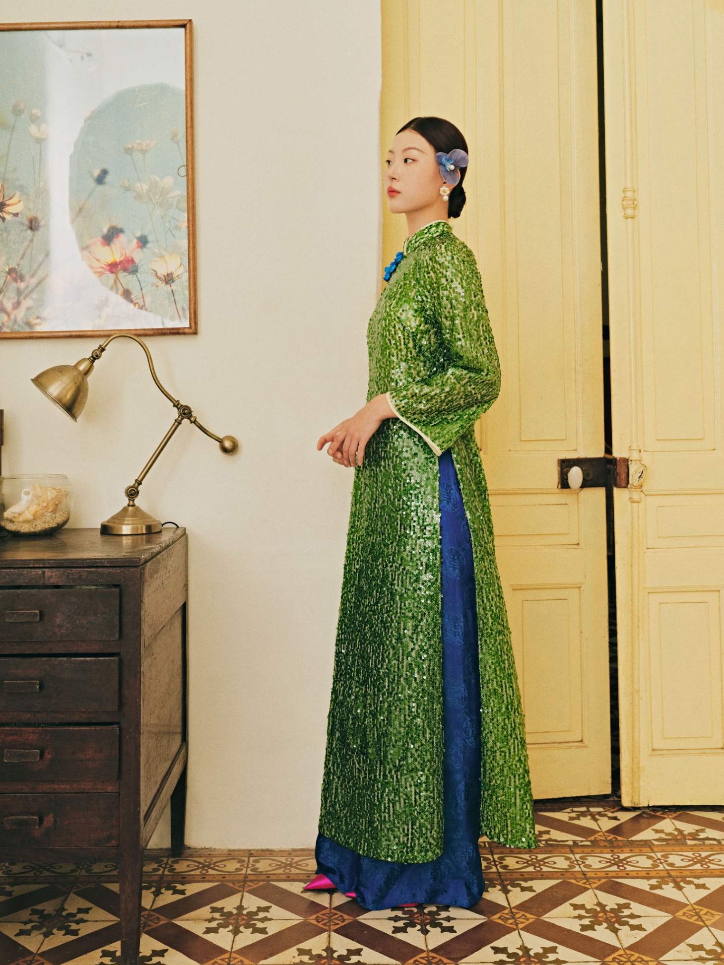 Áo dài Nghiên Vũ