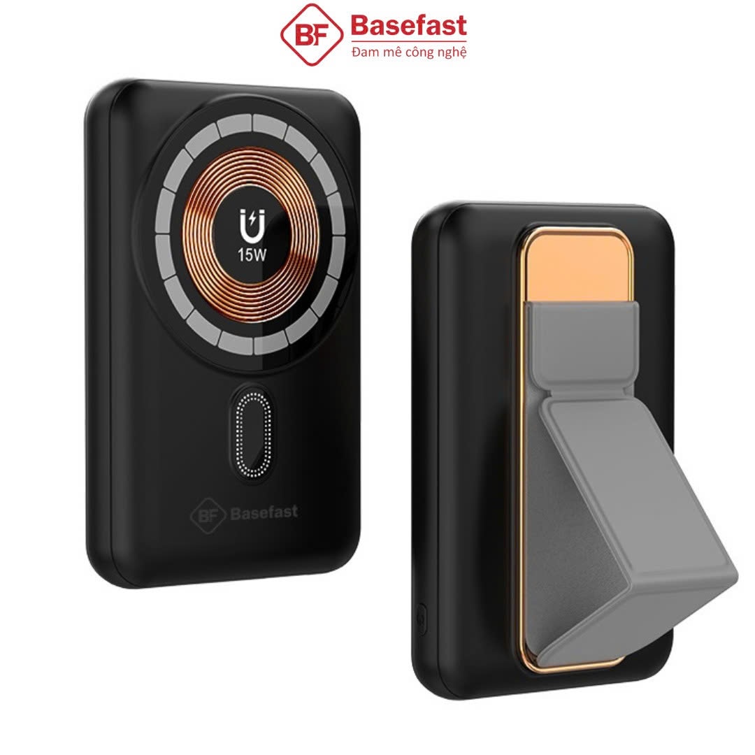 Sạc dự phòng 10000mAh không dây 15W - Basefast SDW8 