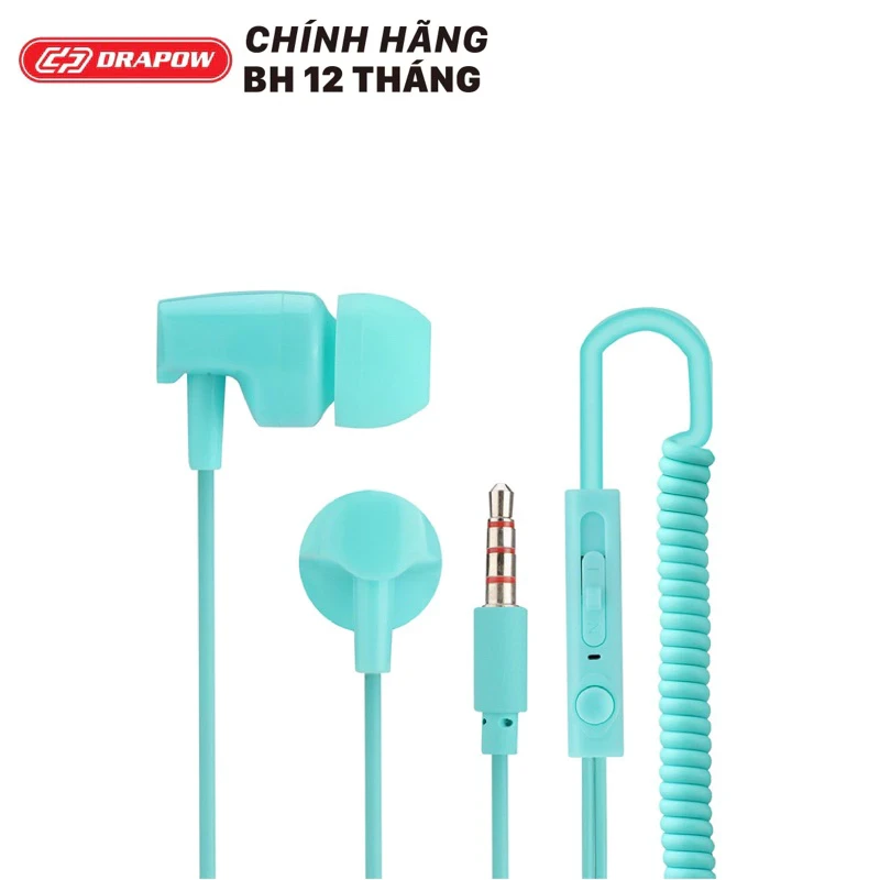Tai nghe dây 3.5mm Drapow Twister C10