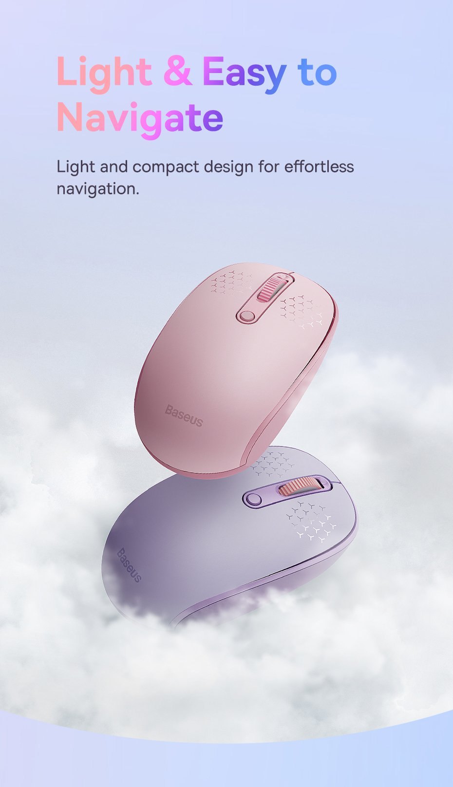Chuột không dây Wireless Baseus F01