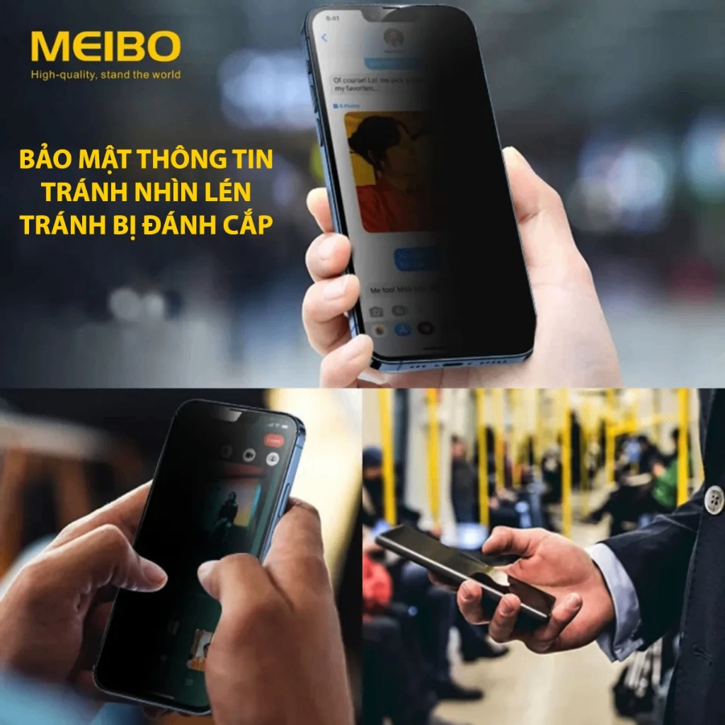 Cường lực chống nhìn trộm MEIBO Sư Tử