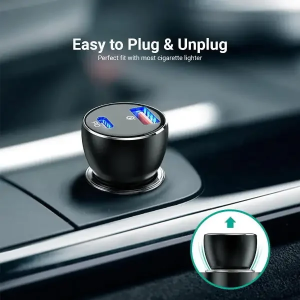 Tẩu sạc nhanh 48W cho xe hơi hãng AUKEY CC-Y48