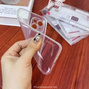 Ốp lưng silicon dẻo trong suốt KST/ Berlia