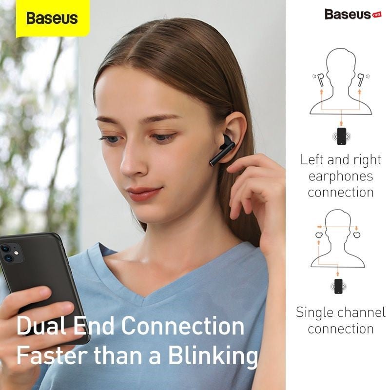 Tai nghe không dây BASEUS W05 Lite