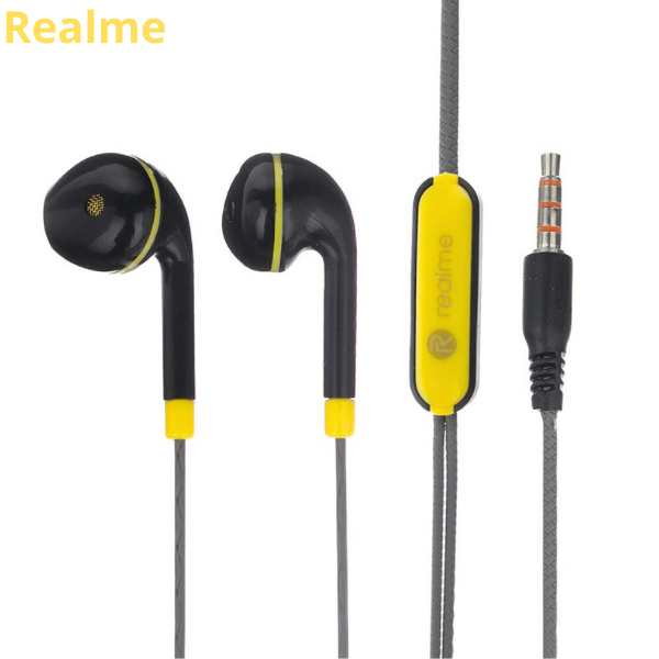 Tai nghe T-025 Realme chân cắm AUX 3.5mm