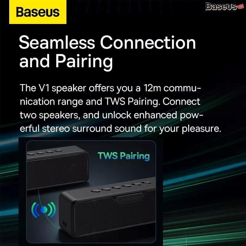 Loa Bluetooth BASEUS V1 công suất 20W