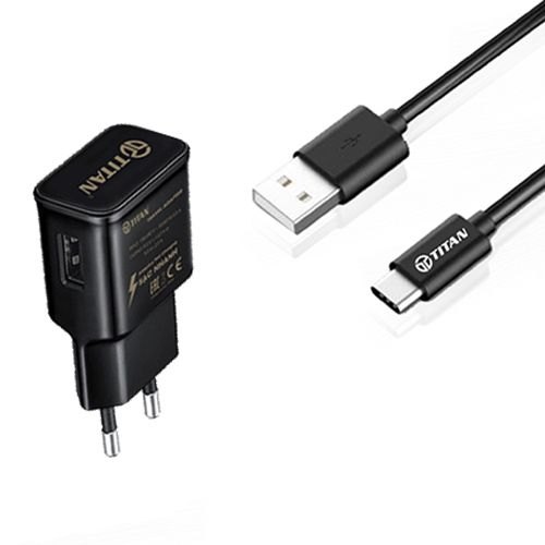 Bộ sạc nhanh kèm cáp Type-C - Titan ST10