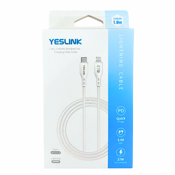 Cáp sạc Yeslink Type-C to Lightning (C-L)