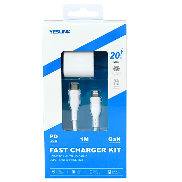 Bộ Sạc Nhanh 20w Yeslink C-L 