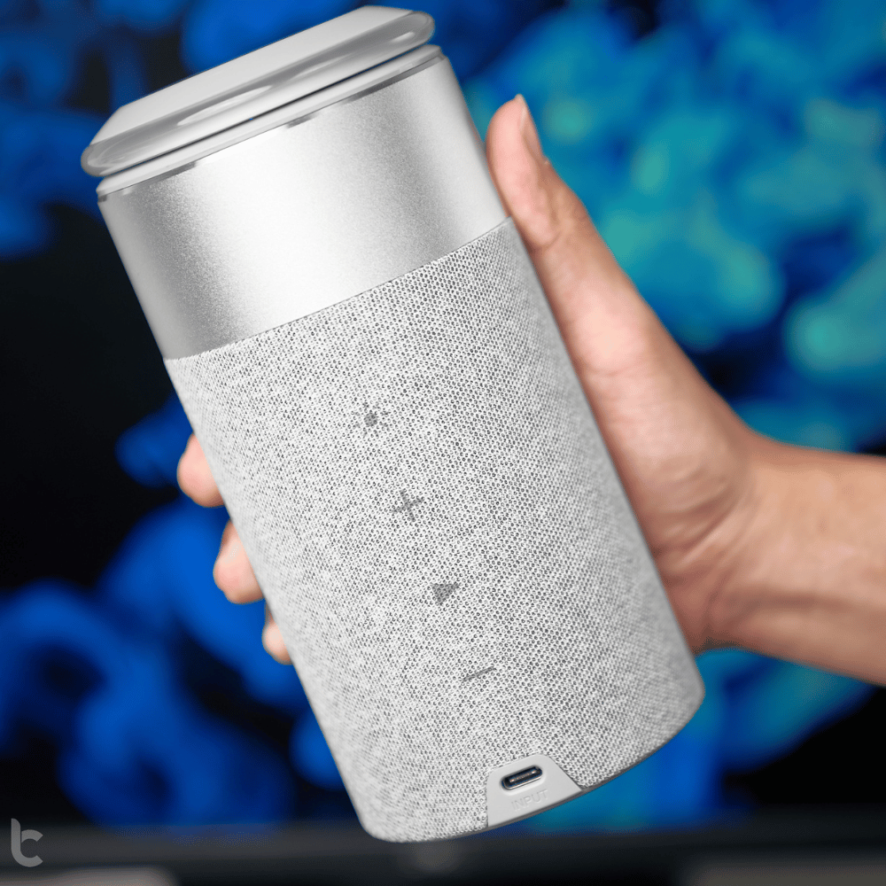 Loa Bluetooth WIWU Kiêm Sạc Không Dây 15W / Đèn Ngủ Cảm Ứng