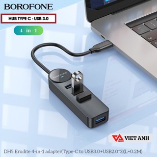 Bộ chia USB 4 cổng JACK TYPE C ( 3 USB 2.0 + 1 USB 3.0)