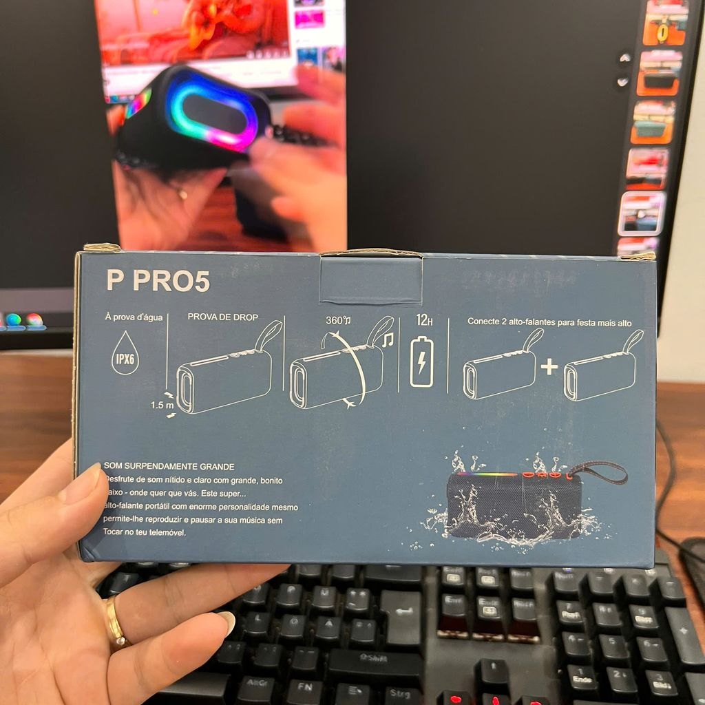 Loa Bluetooth không dây PRO5 ngoài trời Loa siêu trầm