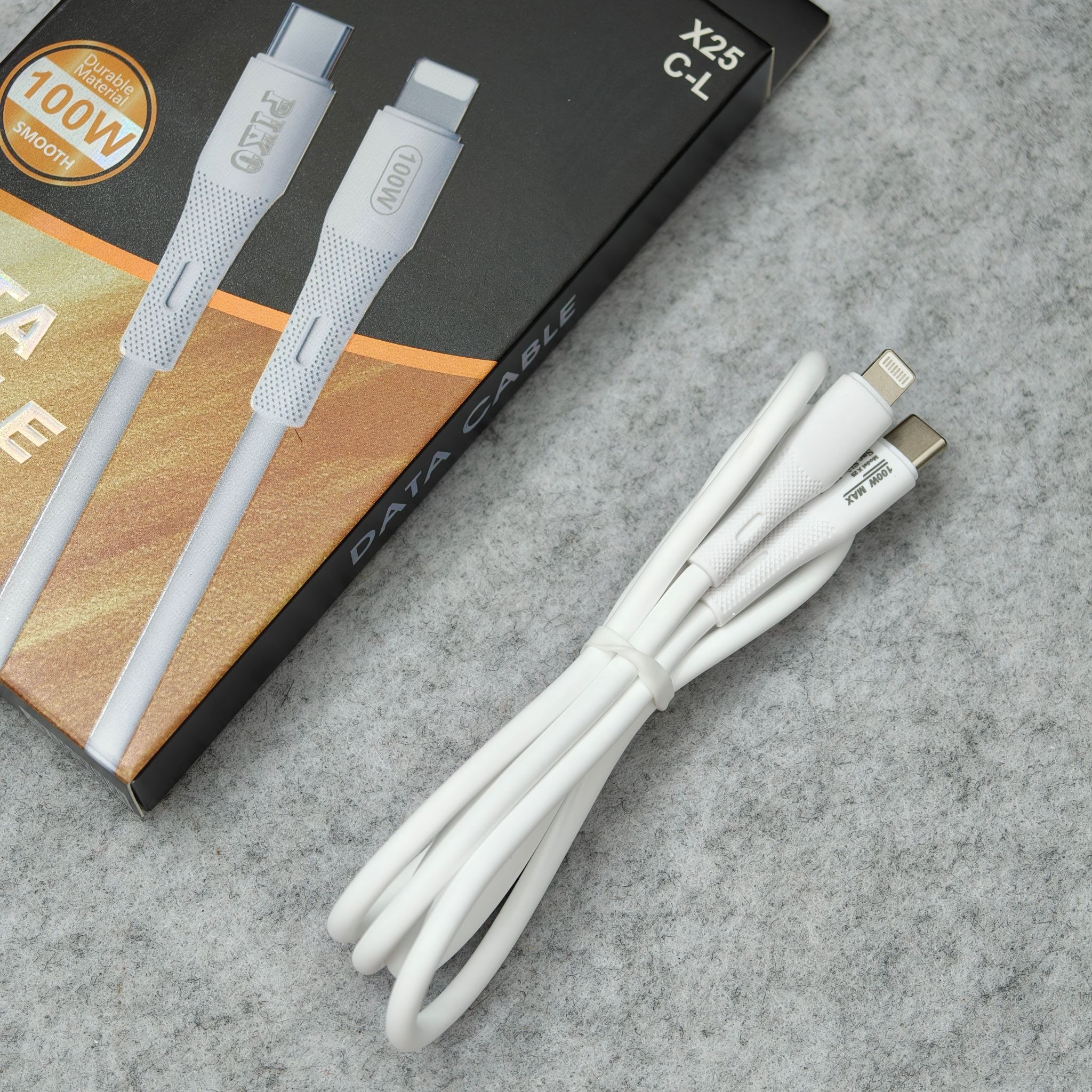 Cáp sạc nhanh 100W PIKO X25 ( C-L )