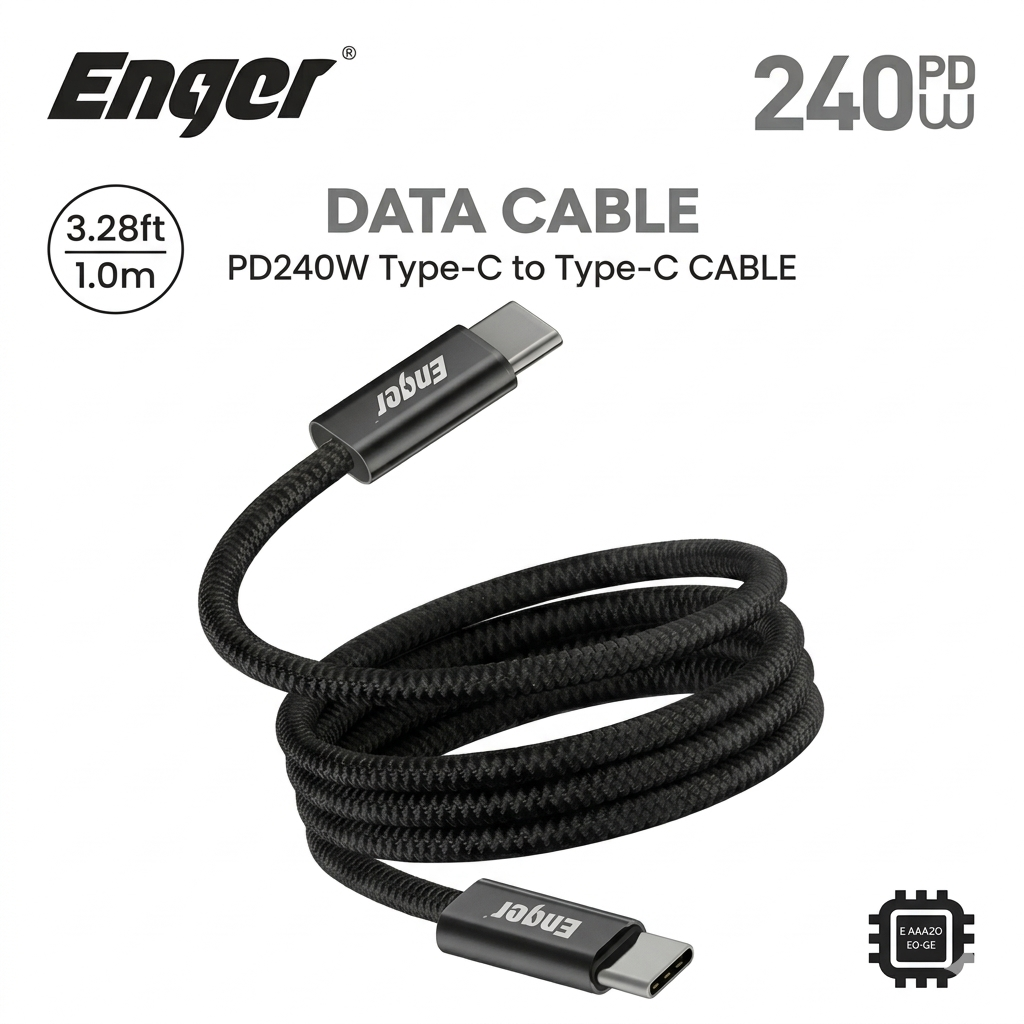 Cáp sạc nhanh Enger EG 02 240w C To C 