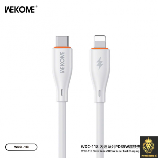Cáp sạc nhanh WEKOME WDC-118 35W