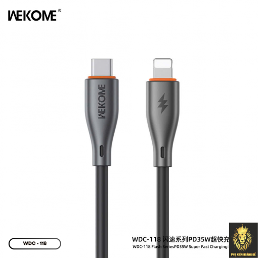 Cáp sạc nhanh WEKOME WDC-118 35W