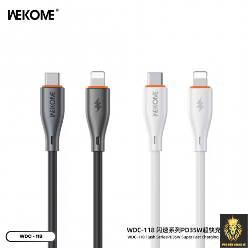 Cáp sạc nhanh WEKOME WDC-118 35W