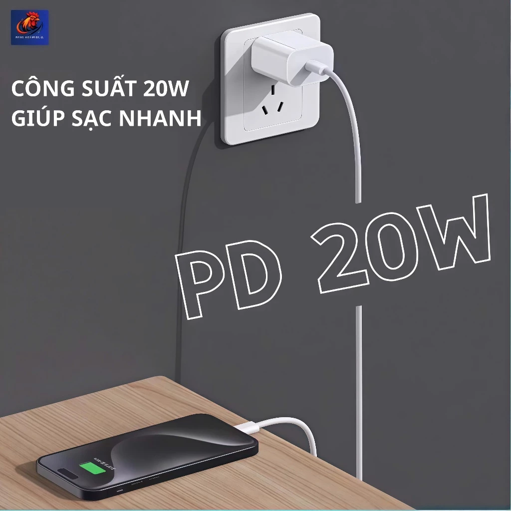 Củ sạc nhanh PD 20W Mikha MK-G20W