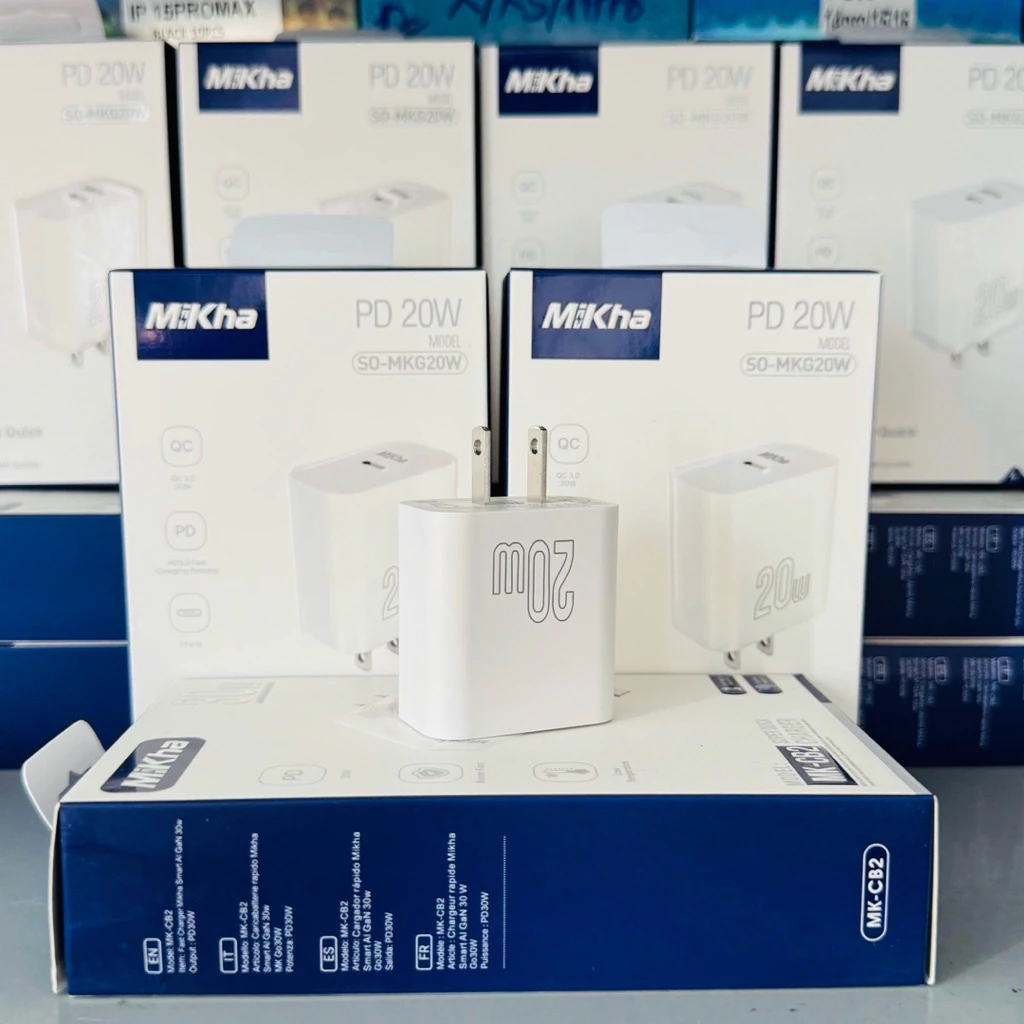 Củ sạc nhanh PD 20W Mikha MK-G20W