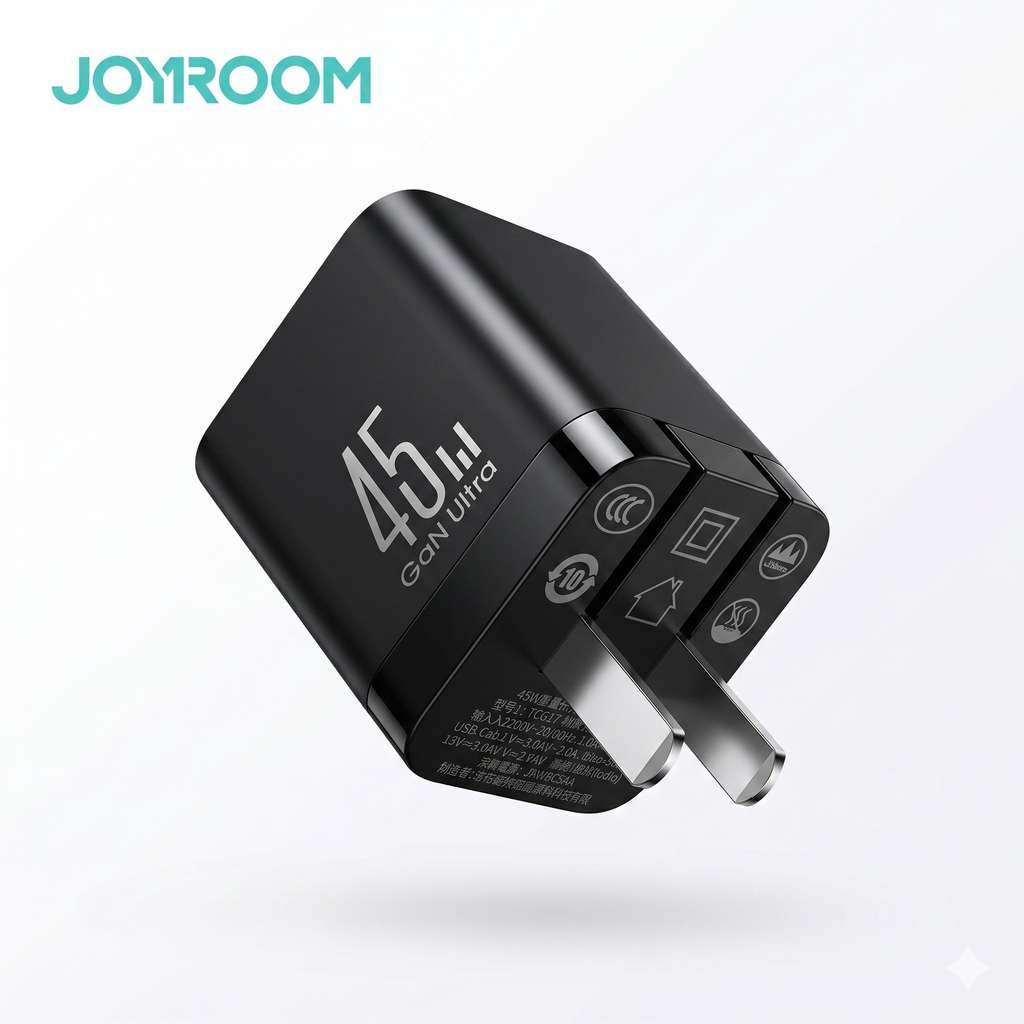 Sạc nhanh 45W chính hãng JOYROOM công nghệ GAN