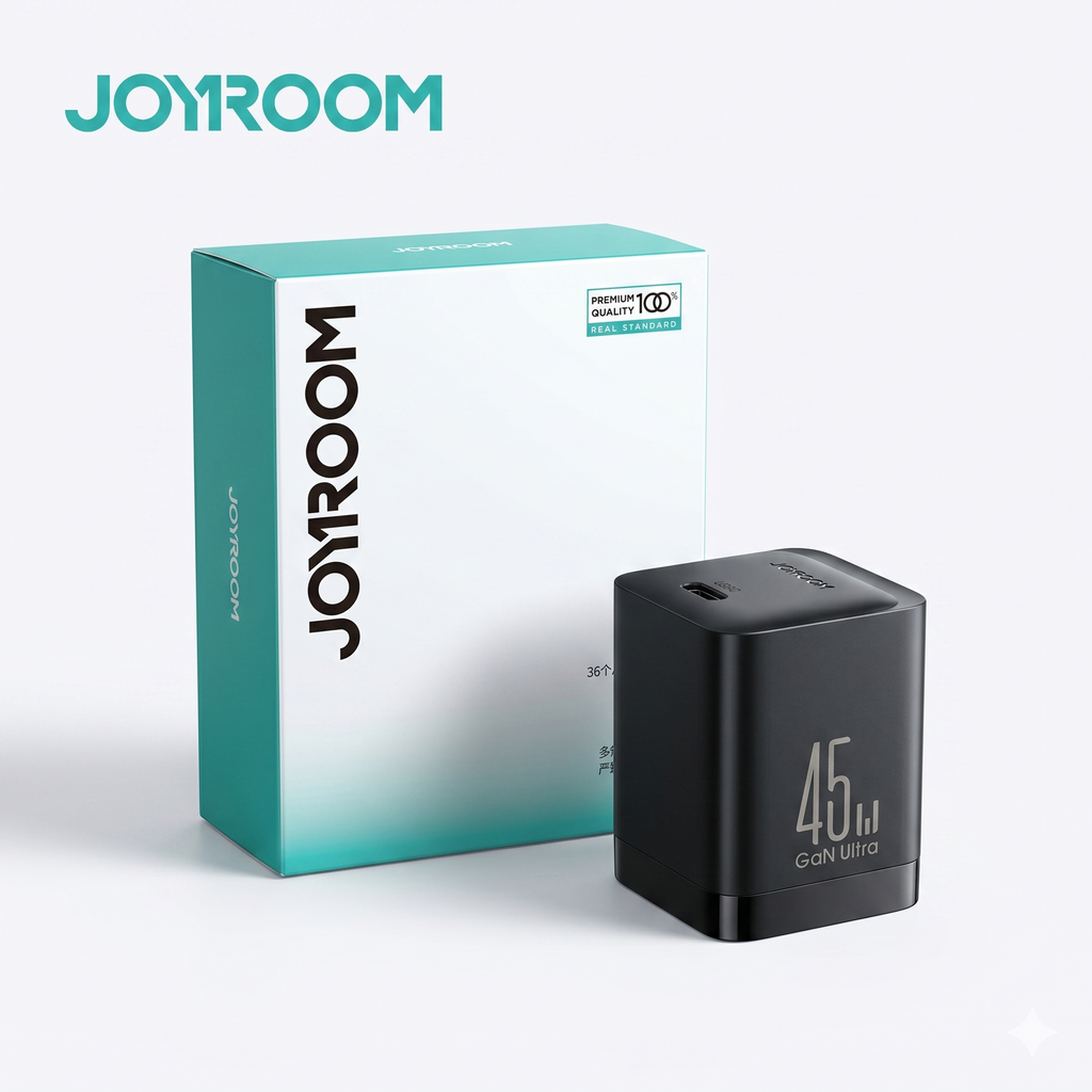 Sạc nhanh 45W chính hãng JOYROOM công nghệ GAN
