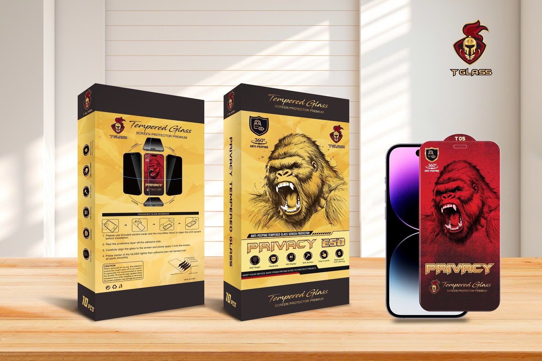 Cường lực chống nhìn trộm 4 chiều (360 độ ) OG-T05