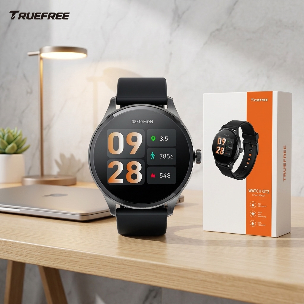 Đồng hồ thông minh TRUEFREE GT2 hàng (Amazon Mỹ) 