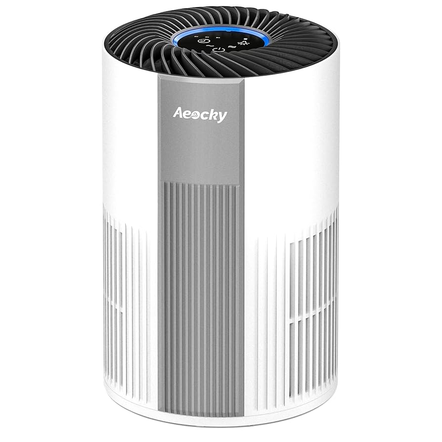 Máy lọc không khí Mini Aeocky lớp lọc 5-in-1 ( Hàng Oder ) 