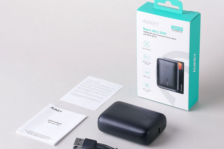 Sạc dự phòng 10000mAh Aukey Basix Mini PD20W /QC3.0