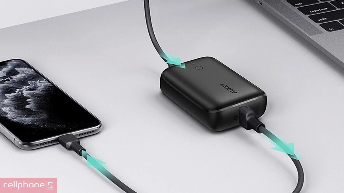 Sạc dự phòng 10000mAh Aukey Basix Mini PD20W /QC3.0