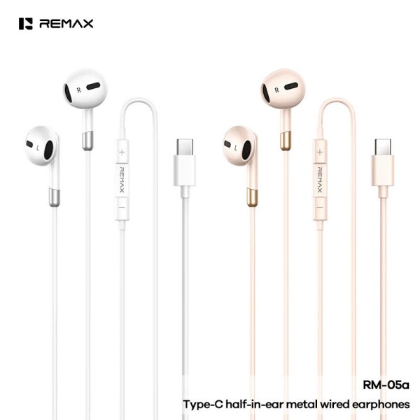 Tai nghe REMAX có dây RM 05a cổng Type C