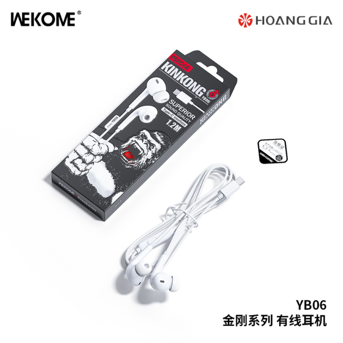 Tai nghe có dây WEKOME YB06 Type-C