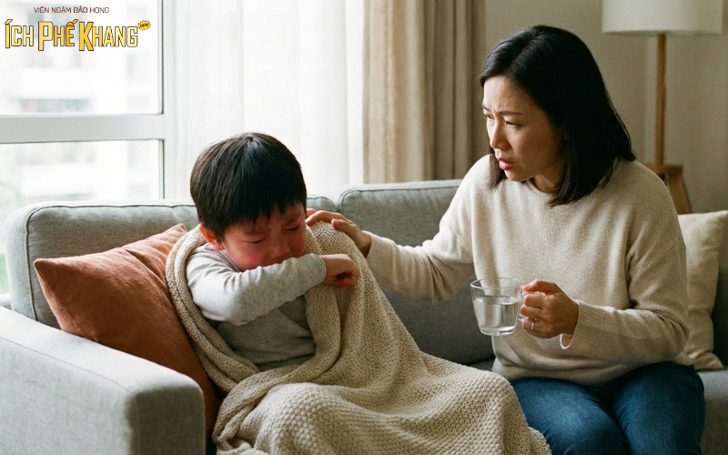 Ho thở khò khè ở trẻ em có nguy hiểm không? Khi nào cần đi khám?