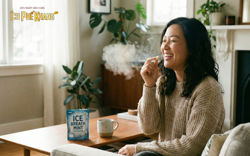 Viên ngậm trị ho khác gì kẹo ngậm ho?