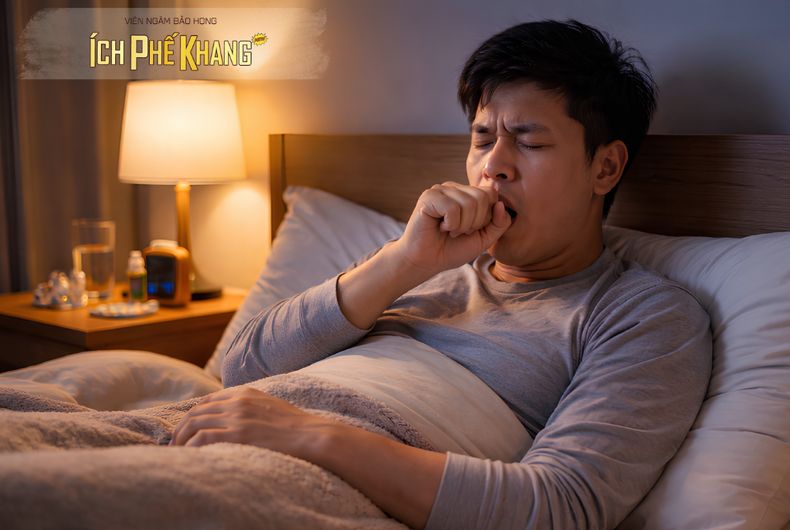 Những nguyên nhân ho kéo dài về đêm là gì?