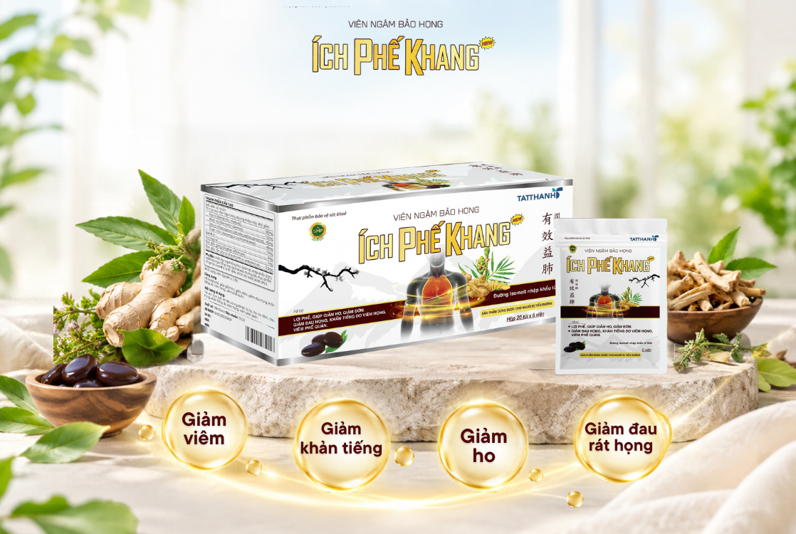 ch Phế Khang – Giải pháp thảo dược hỗ trợ xử lý nhanh cơn ho kéo dài về đêm ngay tại nhà